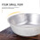 1Pc High-Quality Aluminum Water Spoon Durable Kitchen Tool 10