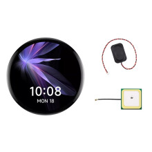 RP2350 1,75-Calowy Okrągły Wyświetlacz Dotykowy AMOLED, 466x466, Pojemnościowy, Dotykowy, z Głośnikiem A