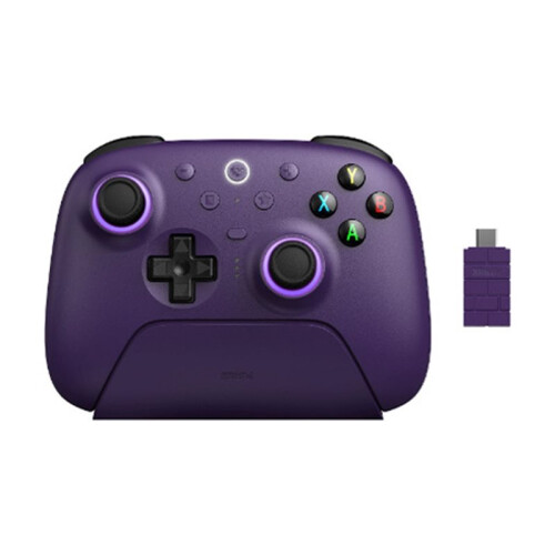 8BitDo  2 Wireless Controller TMR Joysticks Hall Effect Triggers Charging Dock for PC Windows 10/11 Steam Android C 1