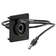 For Starlink Pass Through Power Cable Kit Waterproof 12V Wall Socket Outlet for Van Motorhome Battery Box