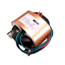15W R Type Transformer Manufacturer Audio Power Transformer Small Low Loss Low Noise for Electronics