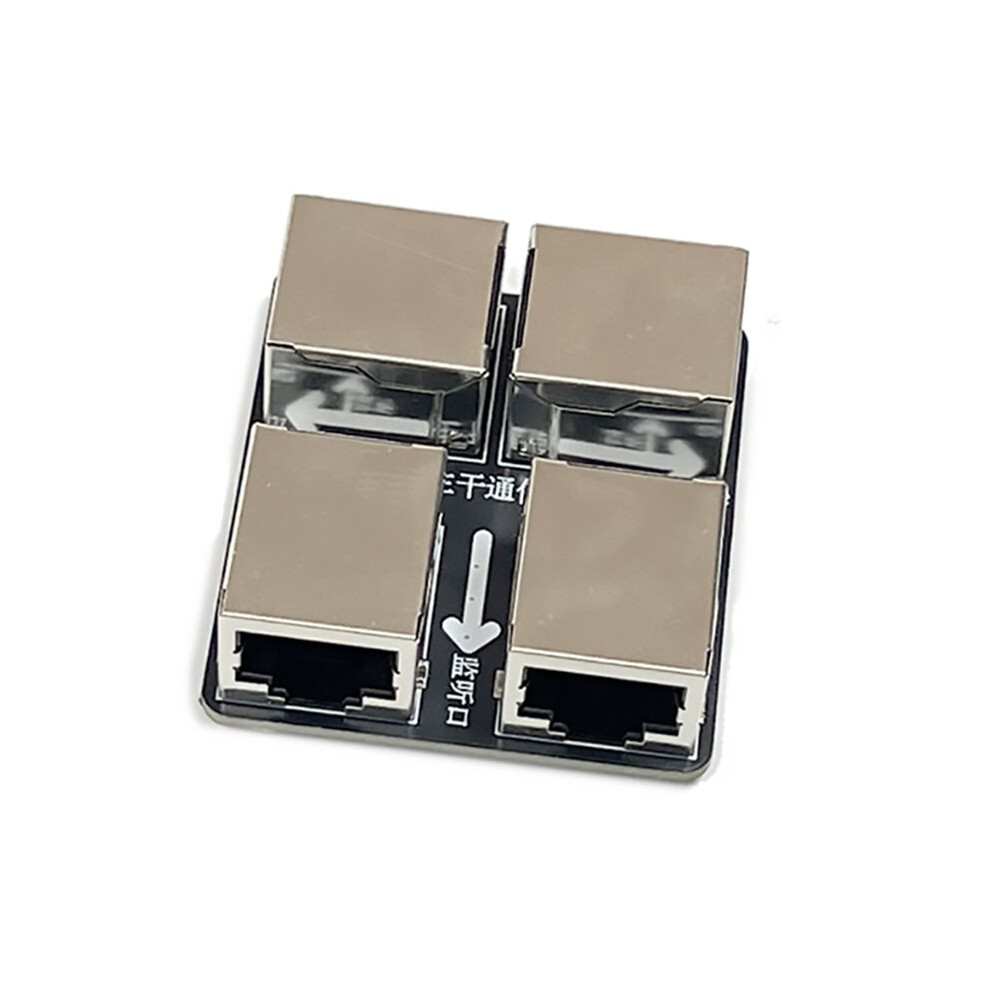 Rj45 Throwing Star Lan Tap Mirror Traffic Ethernet Packet Sniffer Data Packet Tcp/Ip Packet Capture Data Monitoring 4713089277732
