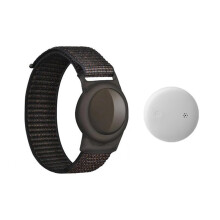 GPS Tracker Real Locator Watch Band for Kids Teens Special Needs and Elderly Works with for IOS Find My APP A