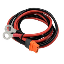 XT60I to O Ring Terminal Cable ,12AWG Battery Cable for RV Boat Lithium Batteries and Backup Power System