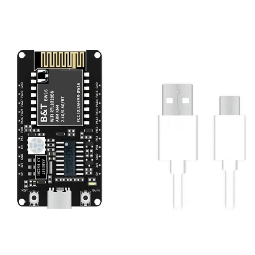 BW16-Kit Development Board RTL8720DN Dual-Band 2.4G and 5G Wi-Fi Low-Power  BLE Module Type-C Interface