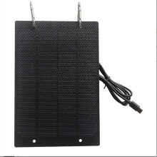 5W 5V ETFE Solar Panel Charger Type-C Output Solar Power Bank for Mobile Phone Security Camera Courtyard Streetligh
