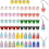 40pcs/65pcs Acrylic Charms And Candy Pendant Set 1