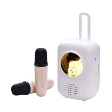 Kleine LED-Bureaulamp met Luidspreker, Draadloze Decoratie voor Kinderen, Tafeldecoratie, Draagbare Tafellamp met Luidspreker
