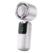High-Speed Handheld Eletric Fan Speed Adjustable Folding  Fan Portable Outdoor Hanging Neck Small Fan White