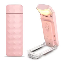 Rechargeable Reading Light with 3 Color & 5 Brightness, Adjustable Angles Portable Book Lamp for Bed