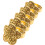 5Pcs Portable Golden Sewing Thimbles Finger Covers for Handwork 3
