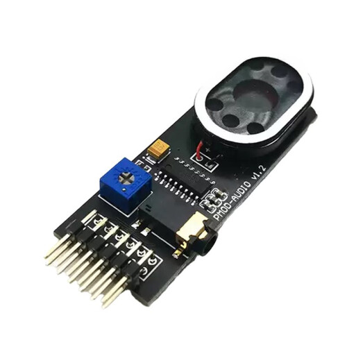 Placa de Expansão PMOD-Audio, Módulo de Expansão FPGA ICESugar, Interface PMOD, Saída de Áudio, Ajuste de Volume, Canal Duplo