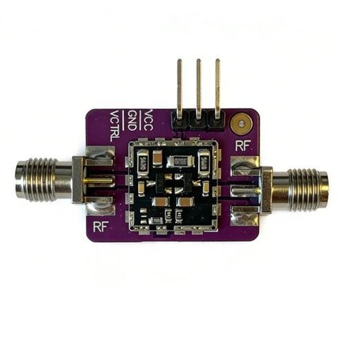 RF Attenuator Module 10MHz-4GHz Voltage Controlled Attenuator Module -3dB Step Accuracy  to -25dB Low SWR