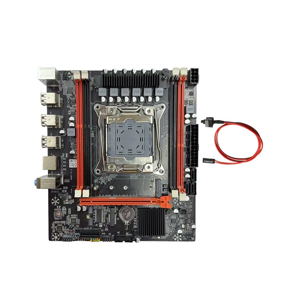 X99e Ddr4 Motherboard Lga2011-3 4Xddr4 Recc Ram Slots M.2 Nvme Gigabit Lan Card X99 Computer Desktop Motherboard 6031271061661