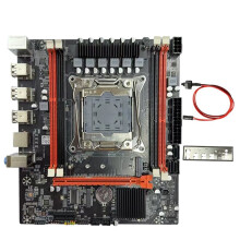 X99E DDR4 Moederbord Kit LGA2011-3 4x DDR4 RECC RAM-Slots Gigabit LAN-Kaart M.2 NVMe X99 Gaming Moederbord