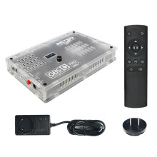 GBS Control Pro Video Converter for Game Consoles Remote Scart RGBS YPbPr VGA Composite(AV SV to -Compatible AU Plug