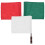 3Pcs Durable Referee Waving Flags Multicolor for Sports Racing Events 10