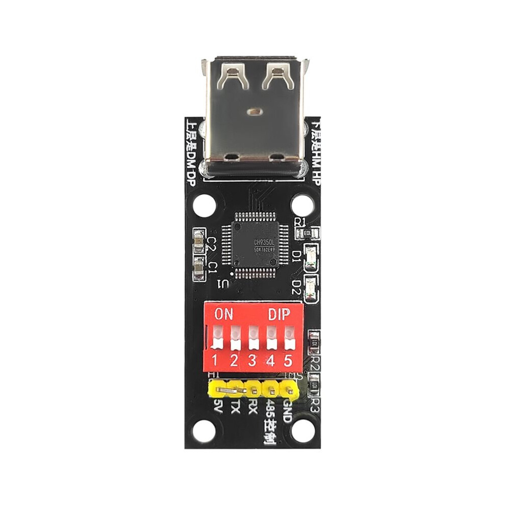 Ch9350 Hid To Serial Converter Module For Keyboard Mouse Barcode Scanner Usb To Ttl Rs232 Uart Virtual Com Port 4712633871655