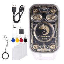 Chameleon V3.0 RFID  Chip Reader Emulator+5XCUID Card/4XUID Keychain 125K 13.56Mhz ID IC Tag Copyer NFC Read Writer