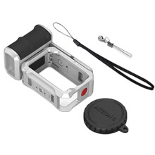 Camera Grip Holder Metal Cage for OSMO Action 6 Accessories Shutter Button Extension Photography Handle Sliver