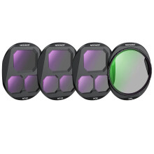 NEEWER CPL + ND Filter Set for 4 Pro Screw Circular Polarizing ND8 ND16 ND32 CPL Filters 4 Pcs