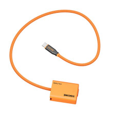 ZGCINE PD-FW50 USB-C PD to NP-FW50 Dummy Battery with Braided Wire Cable for Zv-E10 A7 A7M2 A7R2 A7S2 A6000 A6300 A6500
