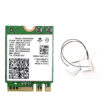 AX200NGW WiFi 6 Card+Built-in Antenna 2.4G/5Ghz 5.2 WiFi Adapter 2974Mbps Wireless Network Card for Win10/11
