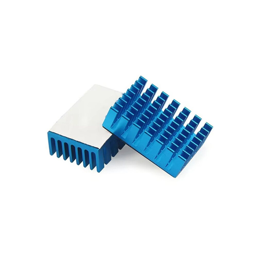 Aluminum Heatsink 30X20x10mm Chip Ic Cooling Radiator For Electronic Modules Pcb Led Ram Mosfet Stepper Driver Vrm Ssd 6031335268944