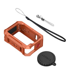 Camera Frame Holder Metal Cage for OSMO Action 6 Accessories Expandable Frame for Action 6 Mount Accessories Orange