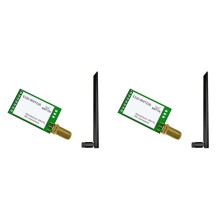 2X EBYTE E220-900T22D LoRa LLCC68 Wireless Module 22dBm 5km SMA-K UART RSSI Transmitter Receiver DIP W/ 868MHz Antenna