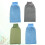 4Pcs Glove for Shower Premium Cotton-Polyester Bathing Gloves Assorted 5