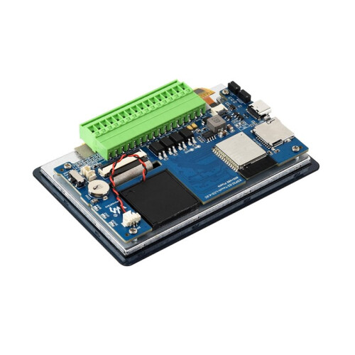 Placa de Desenvolvimento ESP32-S3 com Tela Sensível Ao Toque Inteligente de 4,3 Polegadas com Comando de Voz, Compatível com Wi-Fi de 2,4 GHz/BLE 5,