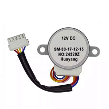For Midea Air Conditioner Motor 2P Horsepower Drift Swing Wind Motor Stepping Motor SM-30-17-12-15 DC12V Parts