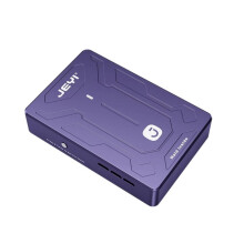 JEYI Dual Bay NVME SSD Enclosure USB3.2 20Gbps External Enclosure Built-in Cooling Fan for PC