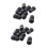 16 PCS PG7 Noir Plastique Impermeable Connecteurs de Cable 3-6,5mm 1