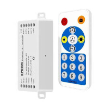 SP602E Contrôleur de Pixels LED 4 Sorties Entrée DC5-24V Application Smartphone Contrôle à Distance Pilote de Bande de Pixels RGB