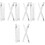 12Pcs Tattoo Pens for Skin White ABS Comfortable Grip Brow Mapping Set 3