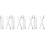 12Pcs Tattoo Pens for Skin White ABS Comfortable Grip Brow Mapping Set 4