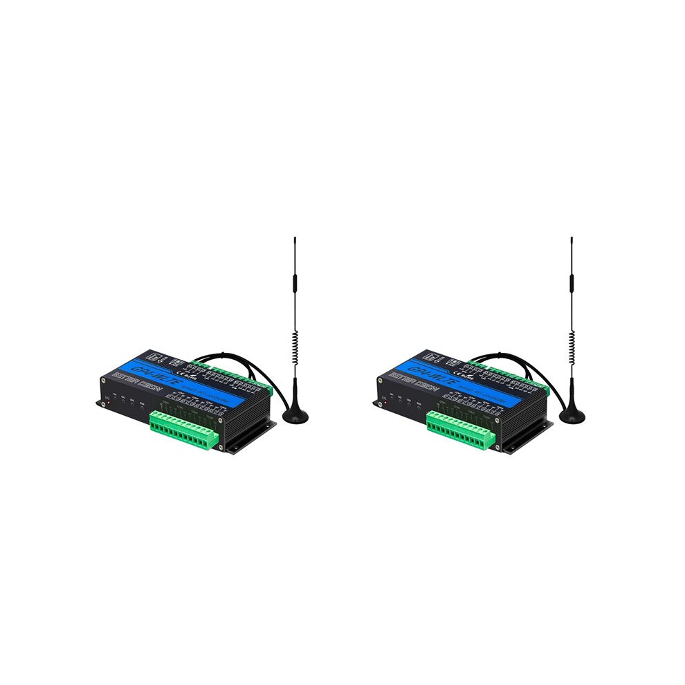 2X Gp4-Wlte 4G Global Gsm Sms App Controller Rs485 Web Control 4 Ch 4-20Ma Analog Inputs 10A Relay Outputs,Eu Plug 6033723377191