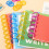 40Pièces Disques De Reliure Plastique Multicolores Pour Classement 7