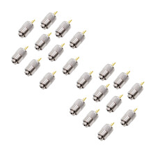 20PCS RF Connector UHF Male Connector RG8 RG58 Cable Lug Antenna Connector PL259