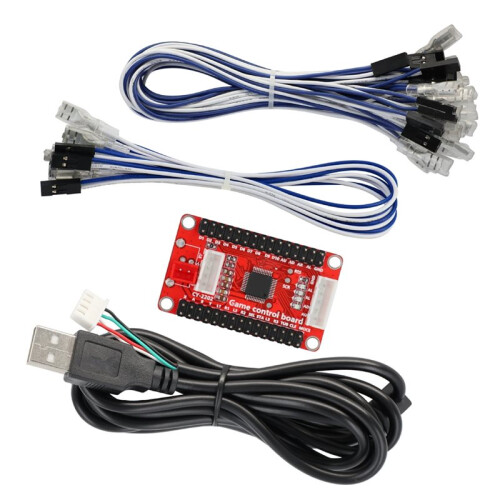 Zero Delay Arcade USB Encoder for PC PS3  Raspberry Pi  Joystick Button Hitbox Controller 4.8mm