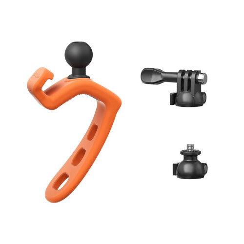 AMAGISN  Flexible Bracket Adjustable Silicone Mount Action Camera for    Action Camera Accessories Orange