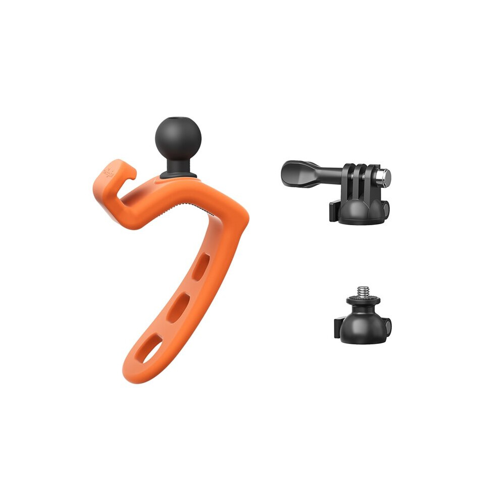 Amagisn Flexible Bracket Adjustable Silicone Mount Action Camera For Action Camera Accessories Orange 4711359334000