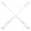 2Pièces Support Mural En Bois Pour Peluches Hamac Suspendu Blanc 7