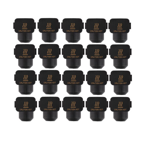20Pcs for  A1  Silicone Socks, Hotend Protective Cover, Insulation Case for Enhanced 3D Printer Performance