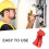Adjustable Nylon Coated Cable Lockout Self-Locking Safety Lock Red 8
