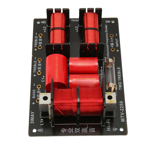 3-Way 400W Crossover Board for Speakers