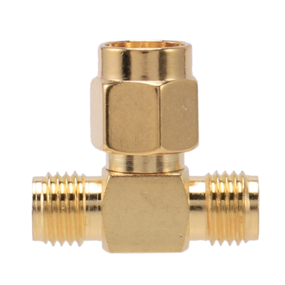 Photos - Cable (video, audio, USB) 4X SMA Male to Two SMA Female Triple T RF Adapter Connector 3 Way Splitter New