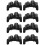 8Stk Mini Kabelclips Schwarz Für Kabelmanagement Drahthalterung 7